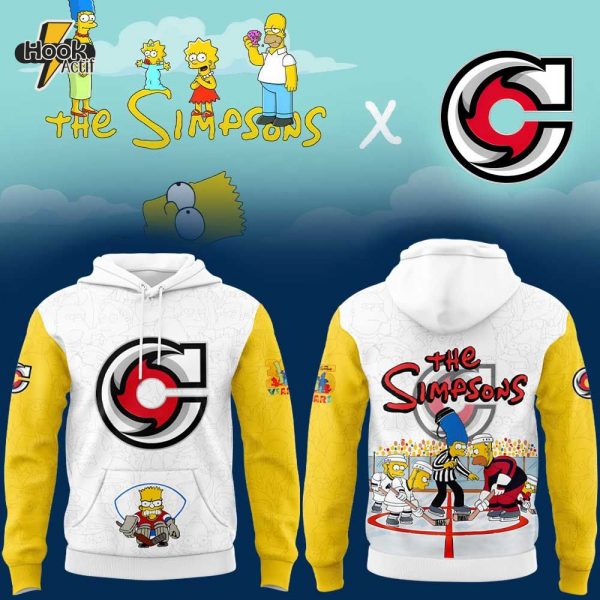 Cincinnati Cyclones x 35th The Simpsons Hoodie