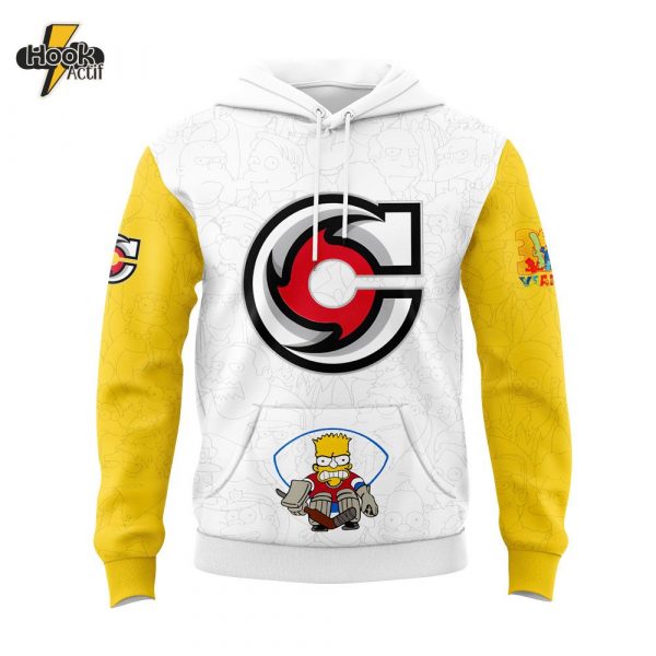 Cincinnati Cyclones x 35th The Simpsons Hoodie – Buy Online at HookActif.com