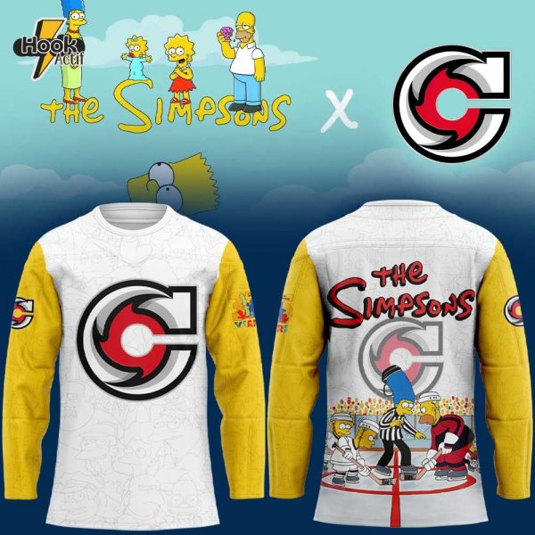 Cincinnati Cyclones x 35th The Simpsons NHL Jersey
