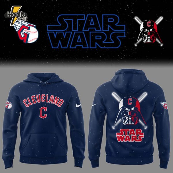 Cleveland Baseball Limited Cleveland x Star Wars 2025 Navy Hoodie