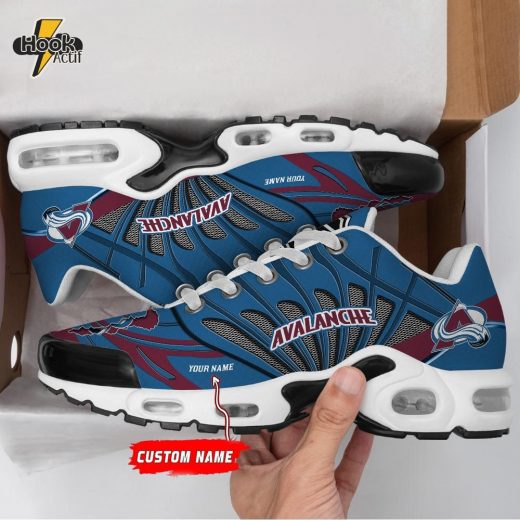 Colorado Avalanche Air Max Plus Sport Custom Sneakers