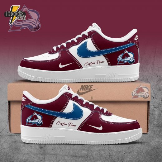 Colorado Avalanche Personalized Limited AF1 Shoes