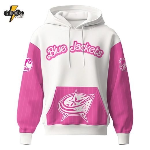 Columbus Blue Jackets x Barbie Night Game Limited Edition Hoodie 2025