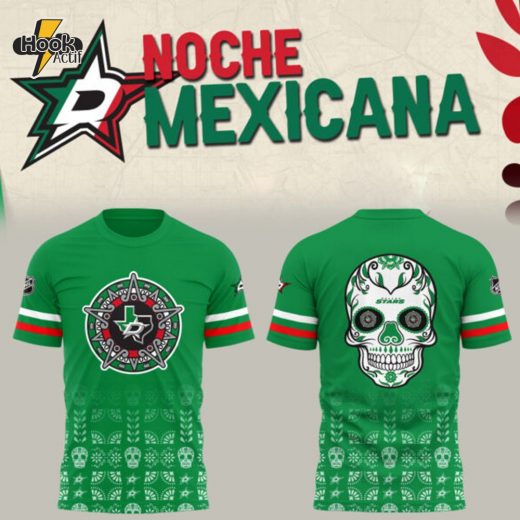 Dallas Stars Noche Mexicana T-Shirt – Special Edition 2025