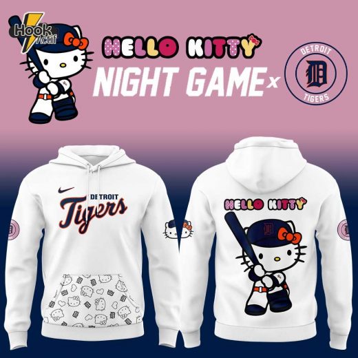 Detroit Tigers x Hello Kitty Night Game V2 Hoodie