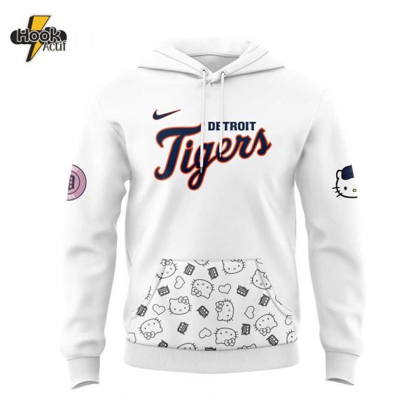Detroit Tigers x Hello Kitty Night Game V2 Hoodie – Buy Online at HookActif.com
