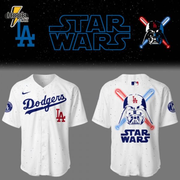 Dodgers Baseball Limited Dodgers x Star Wars 2025 White Jersey