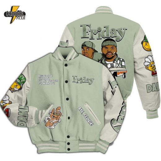 Dunkare Seafoam Sail 4s Varsity Jacket – Friday Sneaker Stress Letterman Jacket