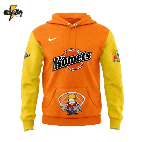 Fort Wayne Komets x 35th The Simpsons Hoodie – Buy Online at HookActif.com