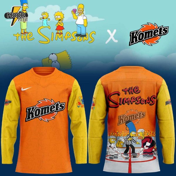 Fort Wayne Komets x 35th The Simpsons NHL Jersey