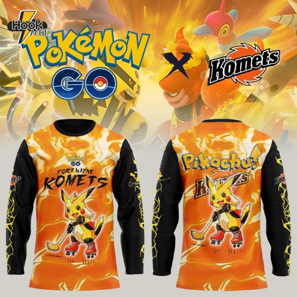 Fort Wayne Komets x Pokémon GO NHL Jersey