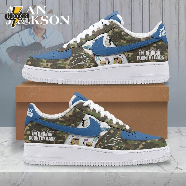 Gleammerch Alan Jackson Sneaker Personalized Shoes For Men And Women