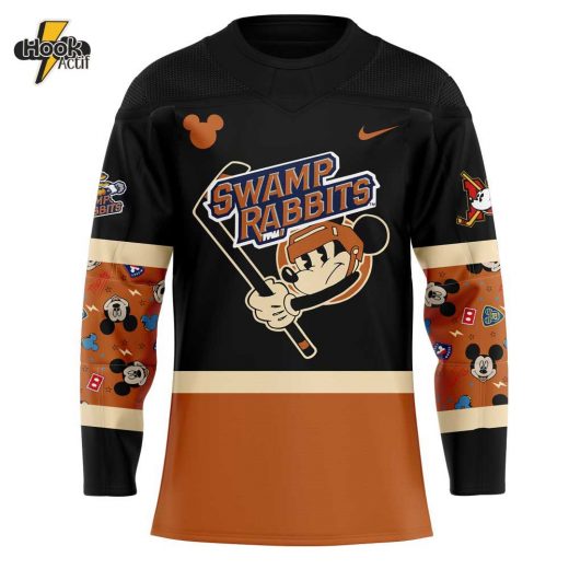 Greenville Swamp Rabbits Mickey & Friends Hockey Jersey – Special Release