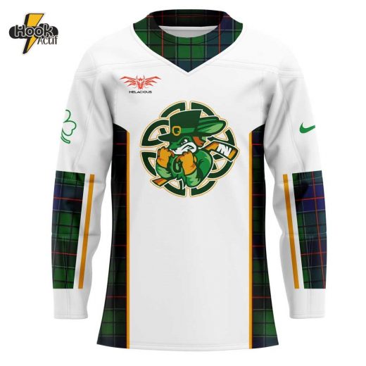 Greenville Swamp Rabbits St. Patrick’s Day Uniform Custom Name Number For Fans Jersey