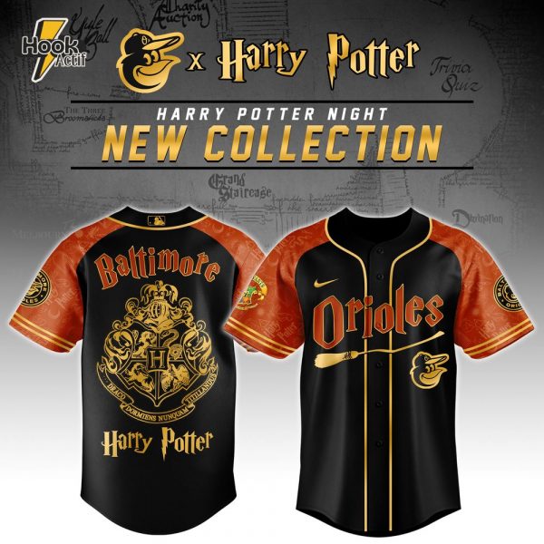 Baltimore Orioles MLB x Harry Potter Night Special Edition Jersey 2025