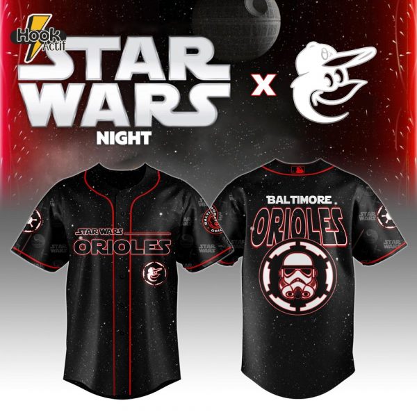 Baltimore Orioles MLB x Star Wars Night Special Edition Jersey 2025