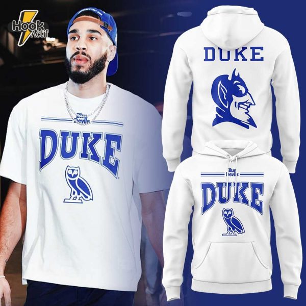 Big Duke Jayson Tatum Blue Devils x October's Very Own Hoodie