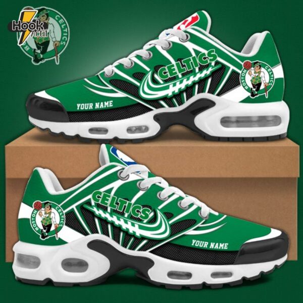 Boston Celtics Personalized Air Max Plus Sneakers