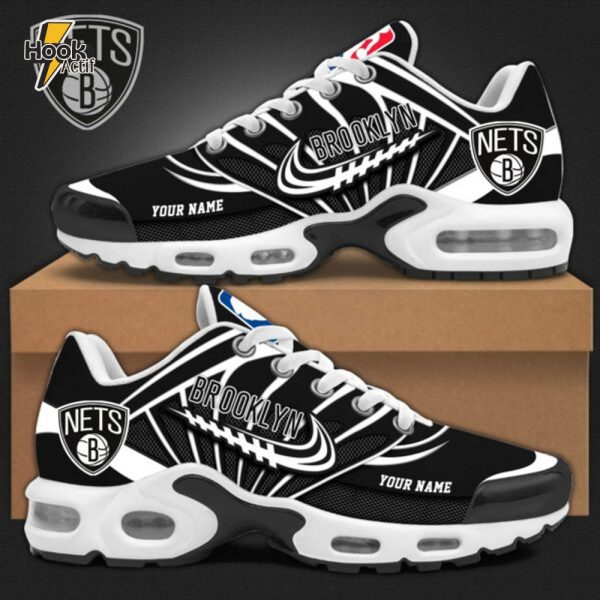 Brooklyn Nets Personalized Air Max Plus Sneakers