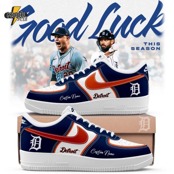 Detroit Tigers Custom Name For Fans AF1 Shoes V3