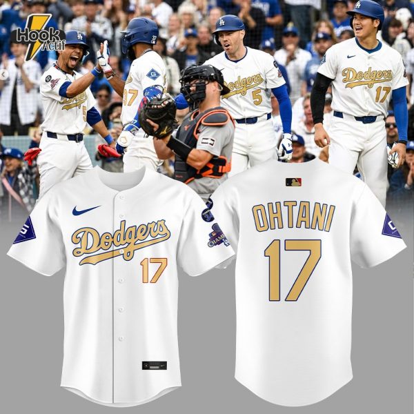 Dodgers Gold Collection Uniforms Shohei Ohtani V2 Jersey