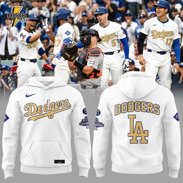Dodgers Gold Collection Uniforms V2 Hoodie