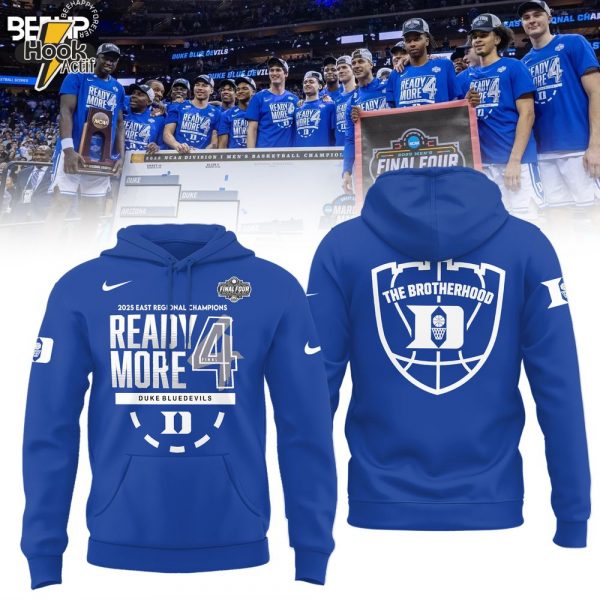 Duke Blue Devils 2025 NCAA Men's Basketball Final Four Champions Hoodie