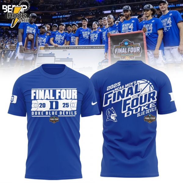 Duke Blue Devils 2025 NCAA Men's Basketball Final Four Champions Shirt