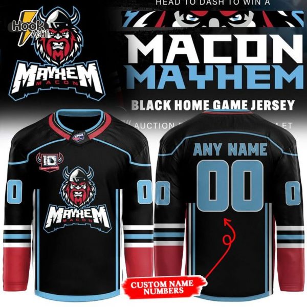 Limited Edition Mayhem x Black Home 2025 NHL Jersey