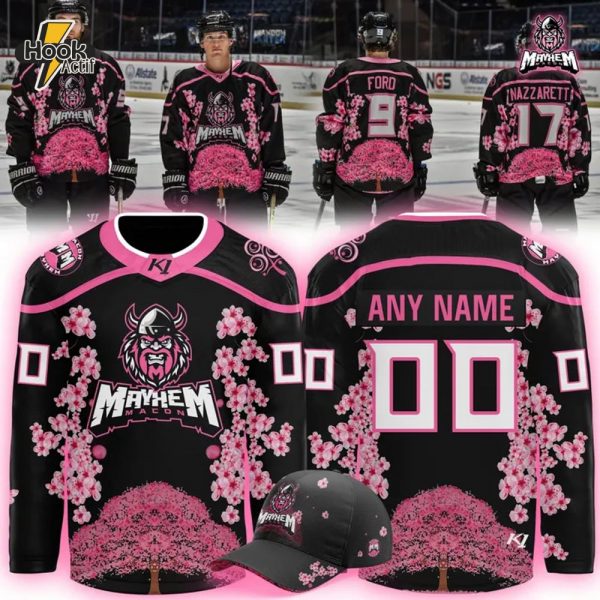 Limited Edition Mayhem x Cherry Blossom 2025 NHL Jersey