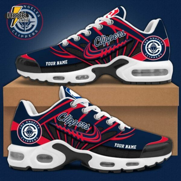 Los Angeles Clippers Personalized Air Max Plus Sneakers