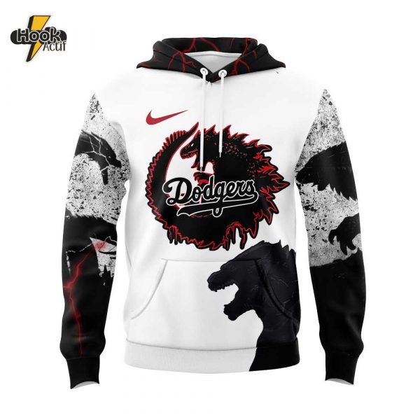 Los Angeles Dodgers x Godzilla V2 Hoodie – Buy Online at HookActif.com