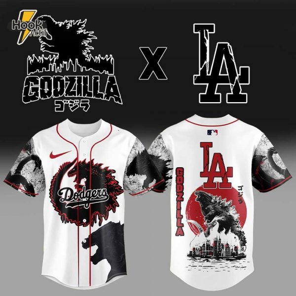Los Angeles Dodgers x Godzilla V2 Jersey
