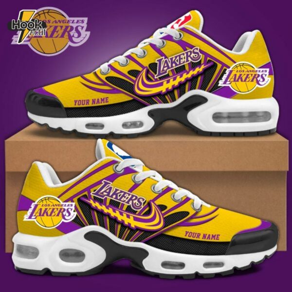 Los Angeles Lakers Personalized Air Max Plus Sneakers