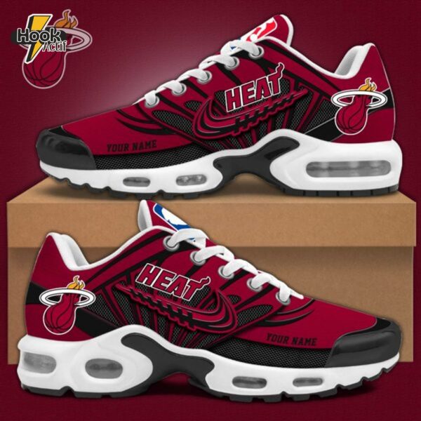 Miami Heat Personalized Air Max Plus Sneakers