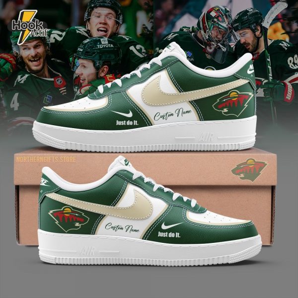 Minnesota Wild Custom Name For Fans AF1 Shoes Limited Edition