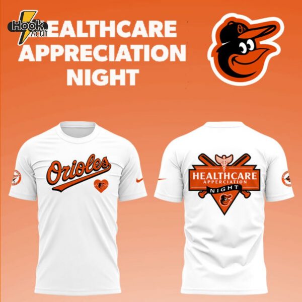 Orioles x Healthcare Appreciation Night White TShirt