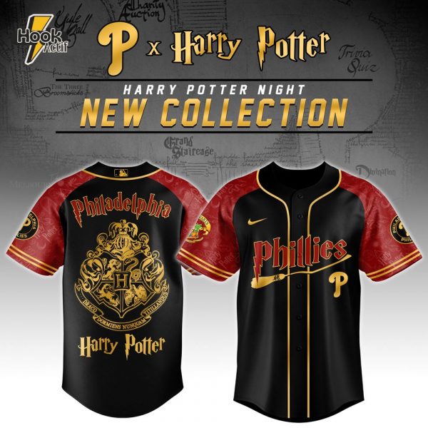 Philadelphia Phillies MLB x Harry Potter Night Special Edition Jersey 2025