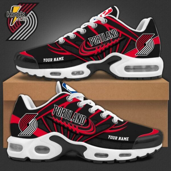 Portland Trail Blazers Personalized Air Max Plus Sneakers