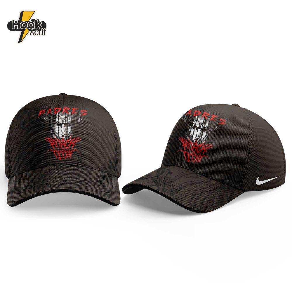 San Diego Padres x Attack on Titan Cap San Diego Padres x Attack on Titan Cap