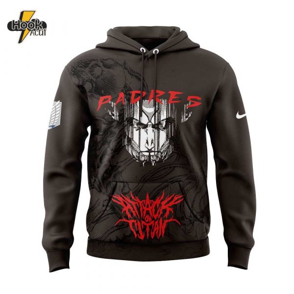 San Diego Padres x Attack on Titan Hoodie – Buy Online at HookActif.com