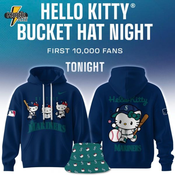 Seattle Mariners x Hello Kitty 2025 New Season Hoodie V2