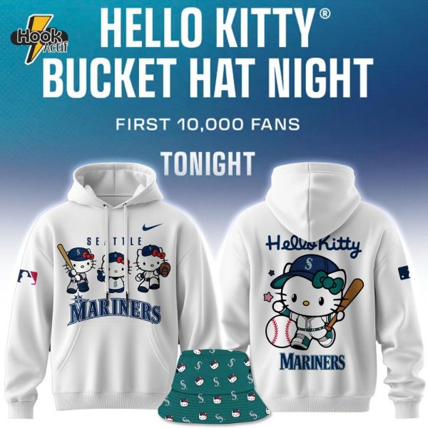 Seattle Mariners x Hello Kitty 2025 New Season Hoodie V3