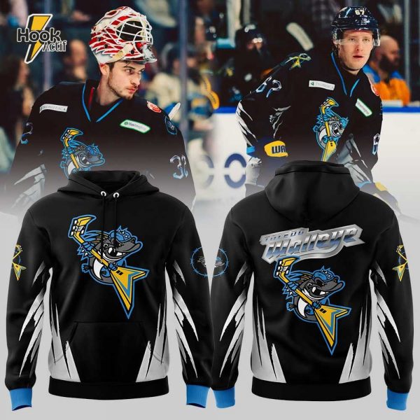 Toledo Walleye Rock The Rink Night 2025 Uniform Hoodie