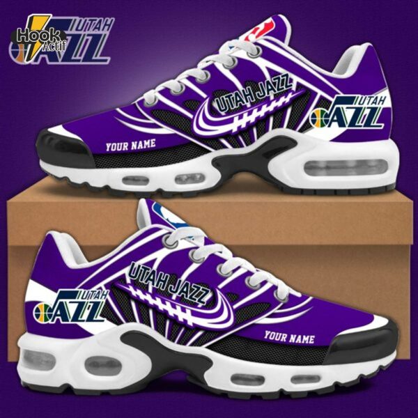 Utah Jazz Personalized Air Max Plus Sneakers
