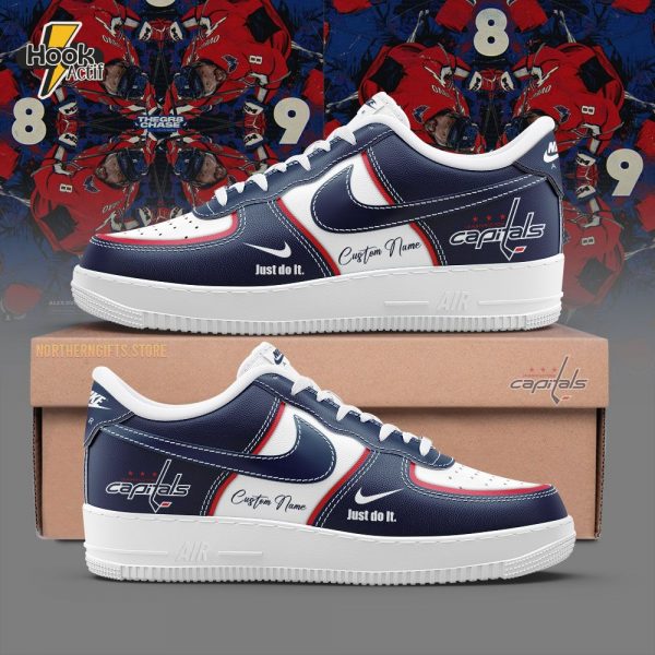 Washington Capitals Custom Name For Fans AF1 Shoes