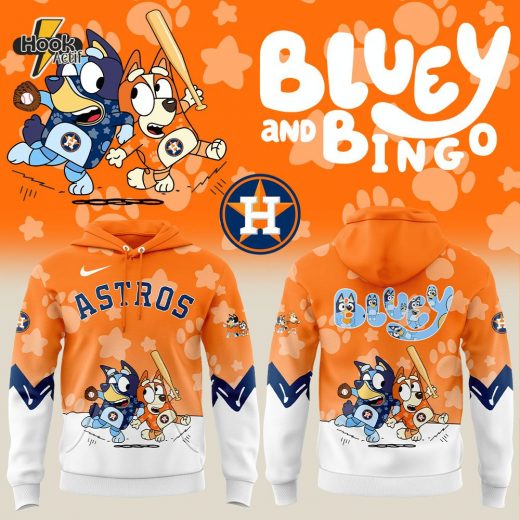 Houston Astros Bluey and Bingo Hoodie