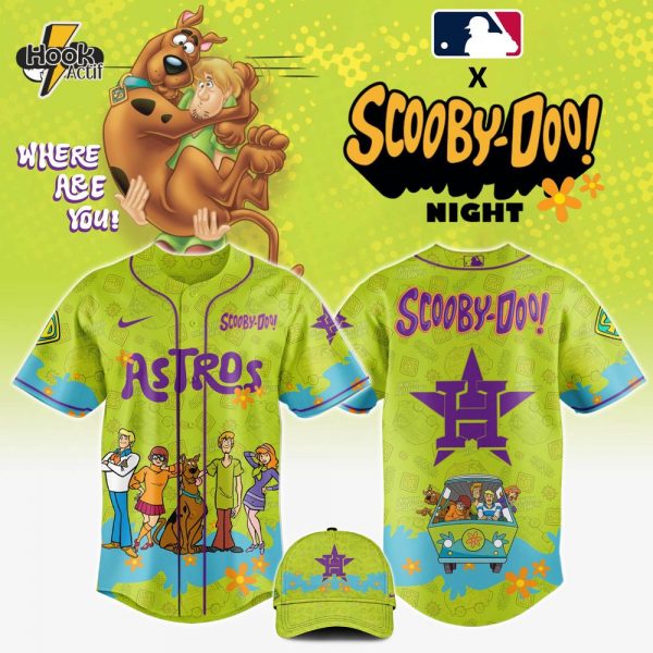 Houston Astros MLB x Scooby Doo Jersey Editions Limited