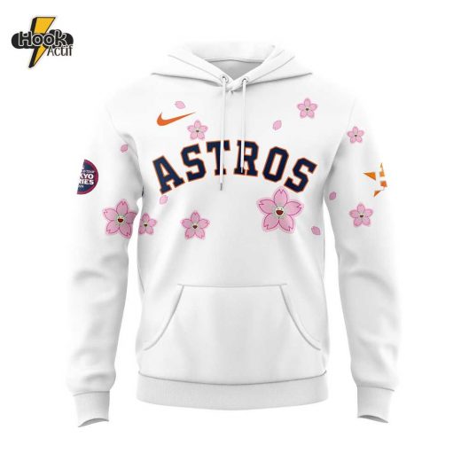 Houston Astros Takashi Murakami x MLB World Tour Tokyo Series White Hoodie