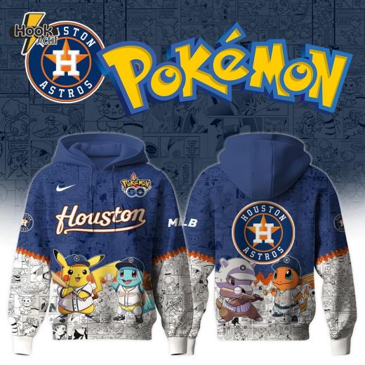 Houston Astros x Polemon GO Special Edition Hoodie